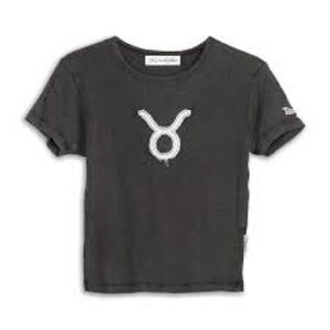 Free People The Laundry Room NWT copy+Paste Taurus Zodiac T-Shirt